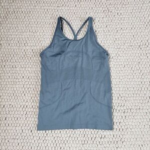 lululemon Swiftly Tech Strappy Tank Slate Blue 8